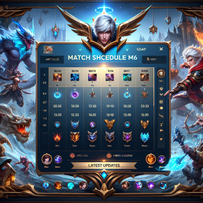 Jadwal Pertandingan M6 Mobile Legend Terupdate!